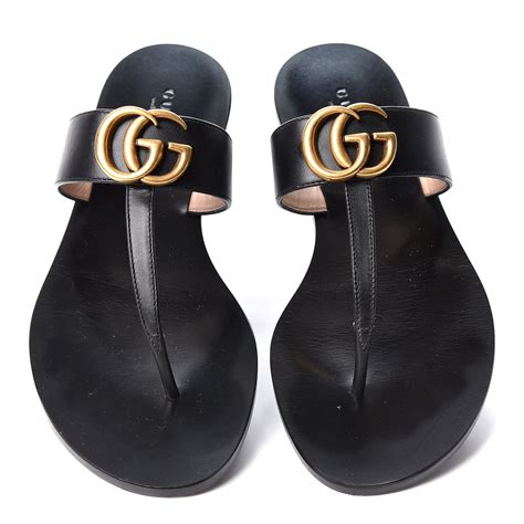 gucci women's platform sandals with double g|Gucci jelly thong sandals.